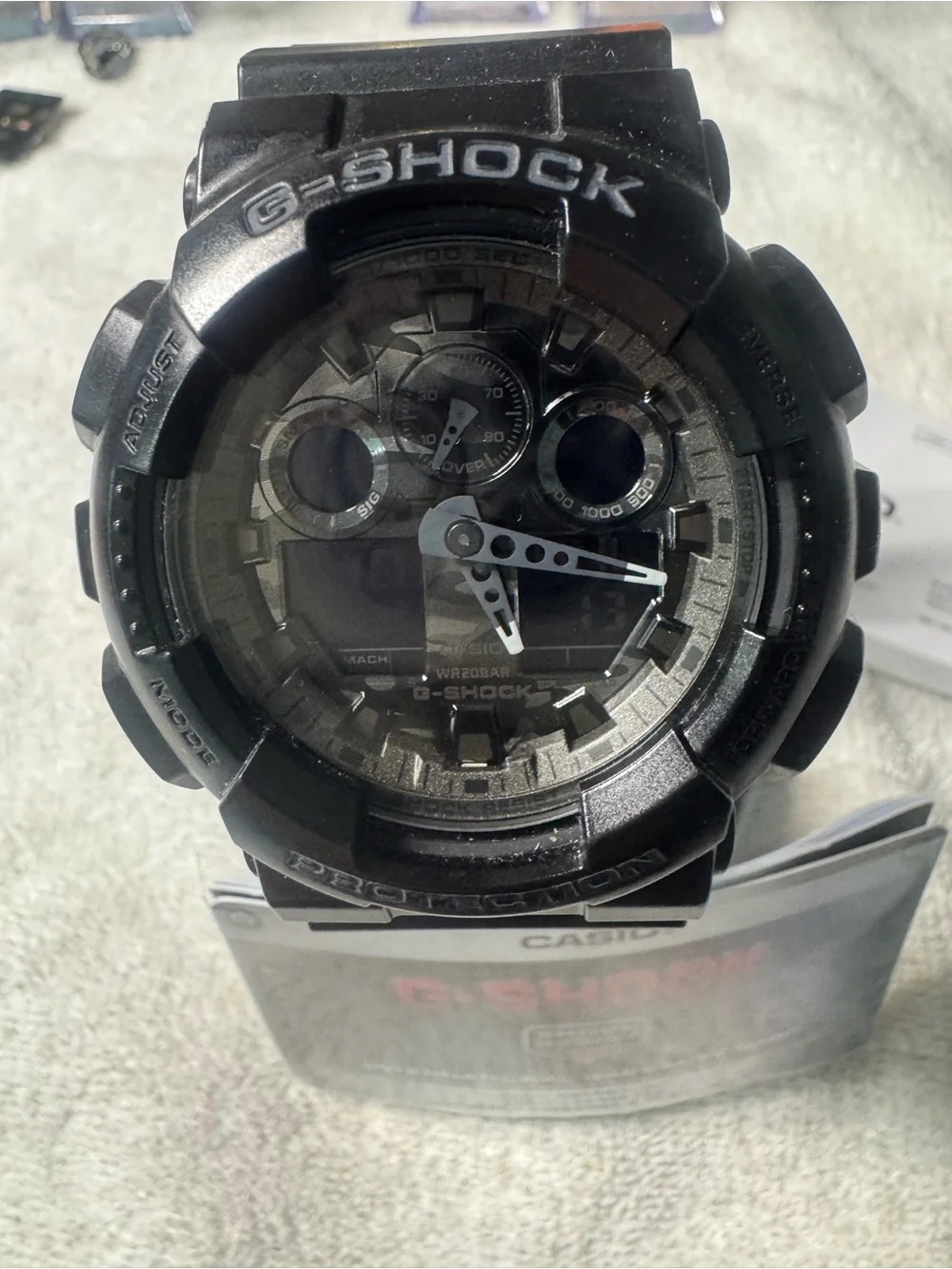 Casio G-Shock Black Digital-Analog Sport Watch